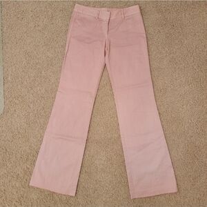 McGinn Pale Pink Slight Flare Pants Size 6 NWT